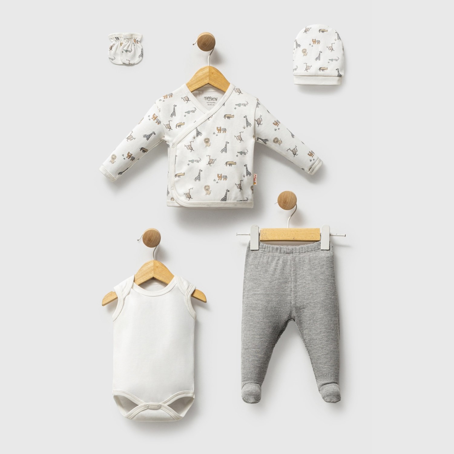 Tiffany Baby 5'li Bebek Hastane Çıkış Seti 32106