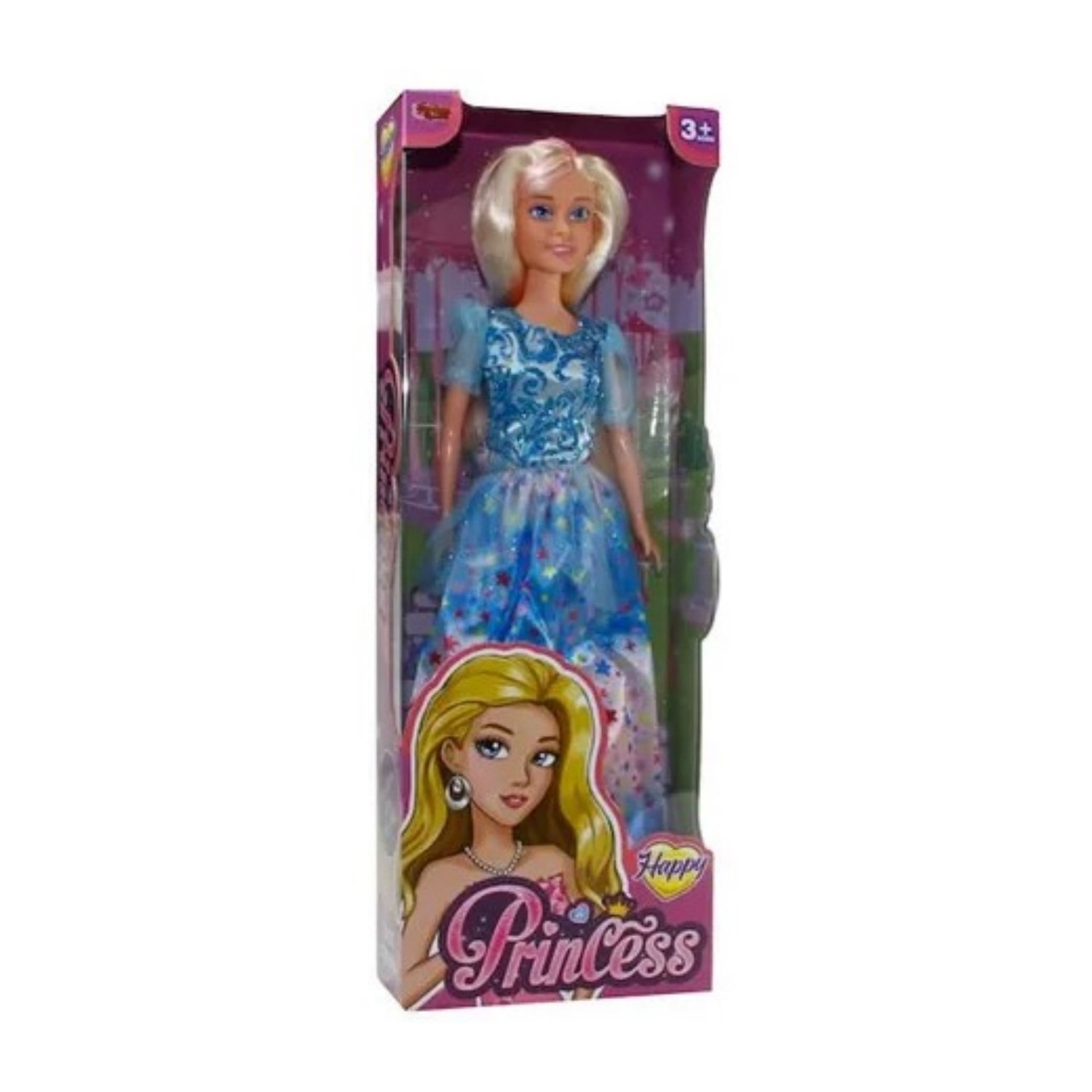Vardem Manken Bebek Oyuncak 3+ Ay 29 Cm Turkuaz