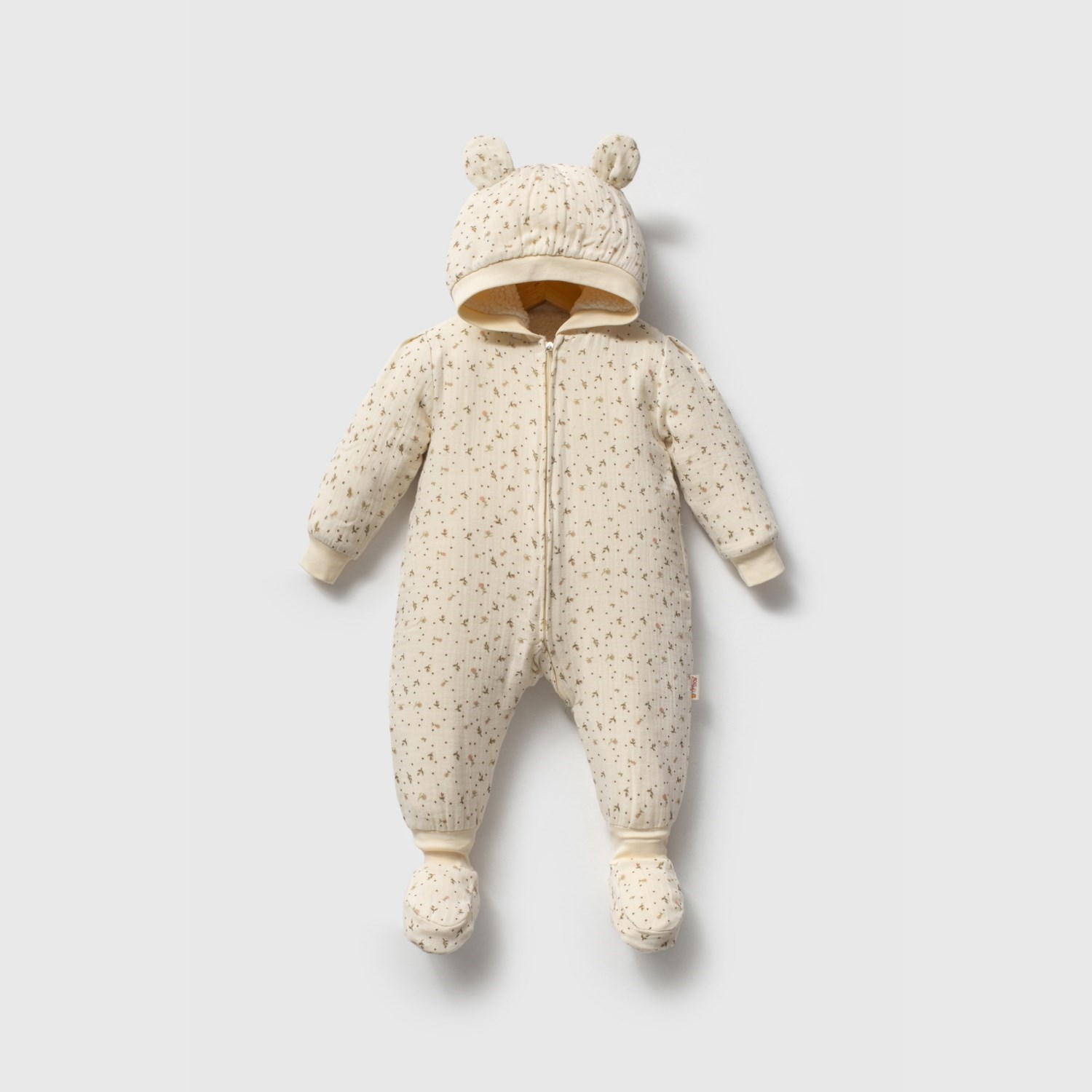 Tiffany Baby Patikli Bebek Tulum 39040 Ekru