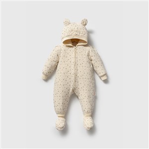 Tiffany Baby Patikli Bebek Tulum 39040 Ekru