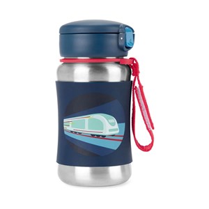 Skip Hop Spark Style Paslanmaz Çelik Suluk 350 Ml Lacivert