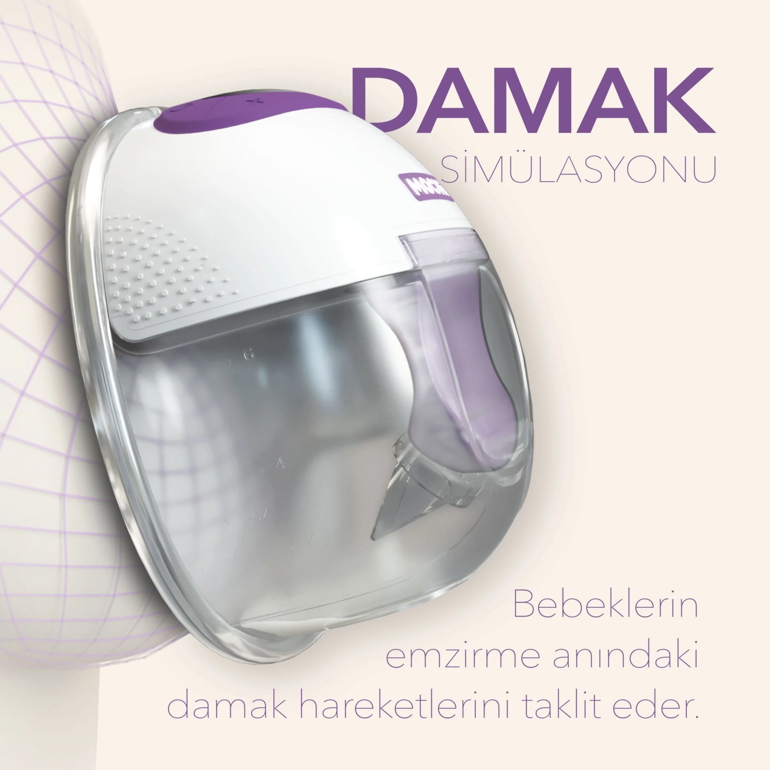 Mochi Giyilebilir Göğüs Pompası 