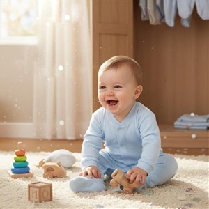 Sebi Bebe Tulum 9891 Mavi