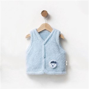 Bebbemini Bebek Yelek 2405 Mavi