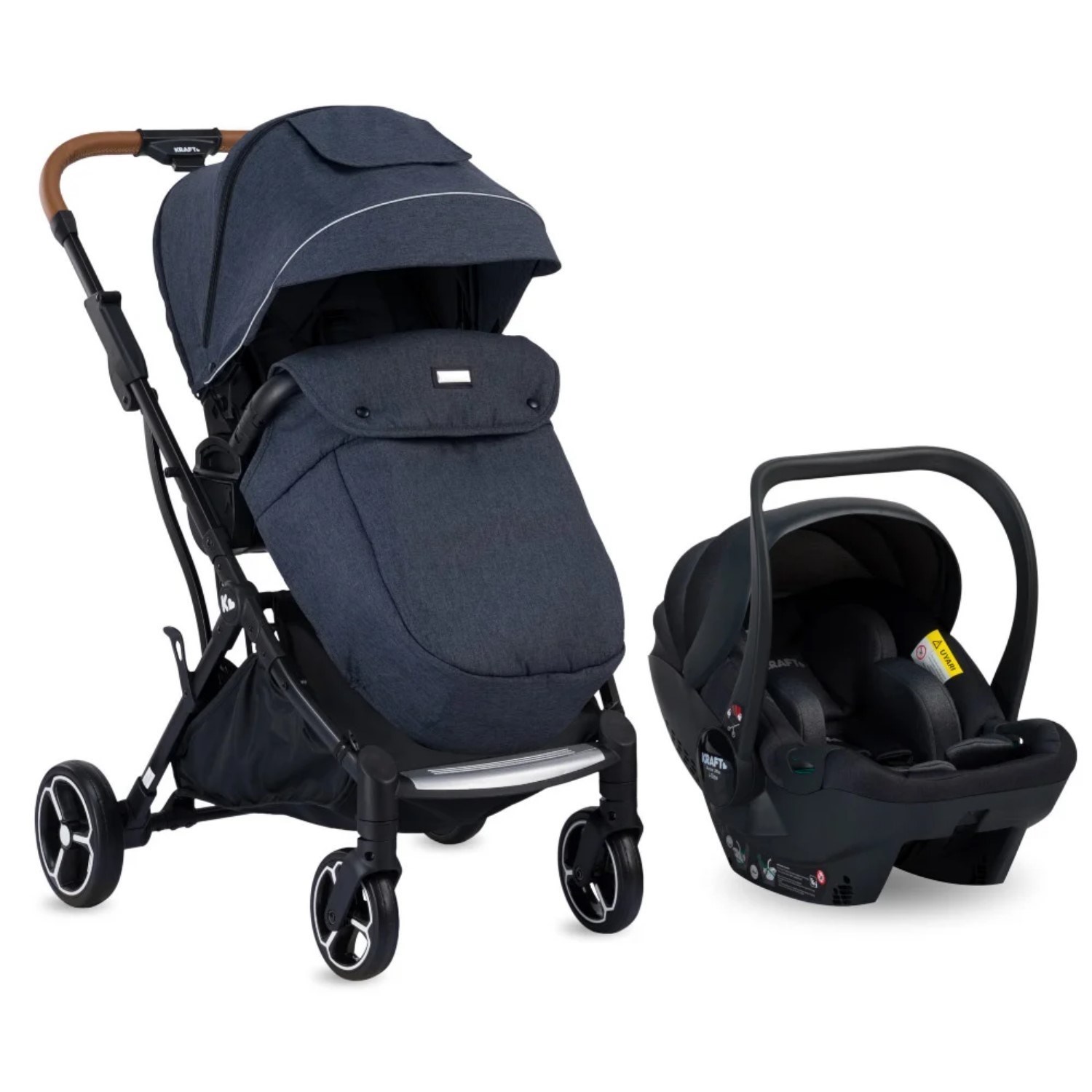 Kraft Juno I-Size Travel Sistem Bebek Arabası Dark Grey Fiyatı