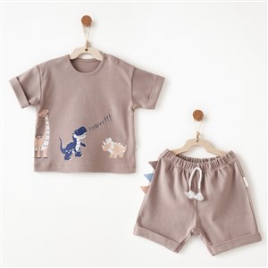 Andywawa 2'li Bebek Takım AC26733 Bej