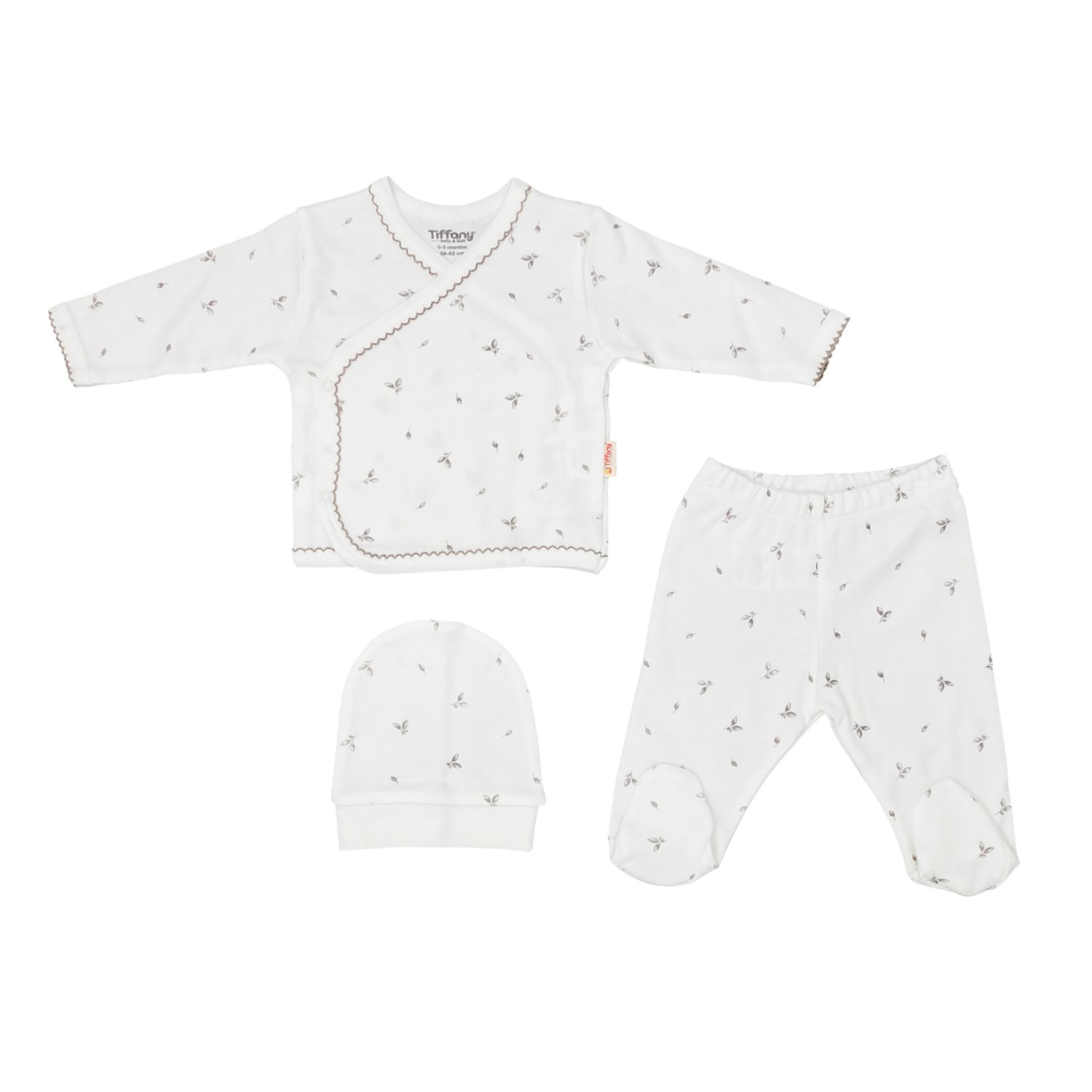 Tiffany Baby Olive Branch Theme 3'lü Zıbın Set 46078