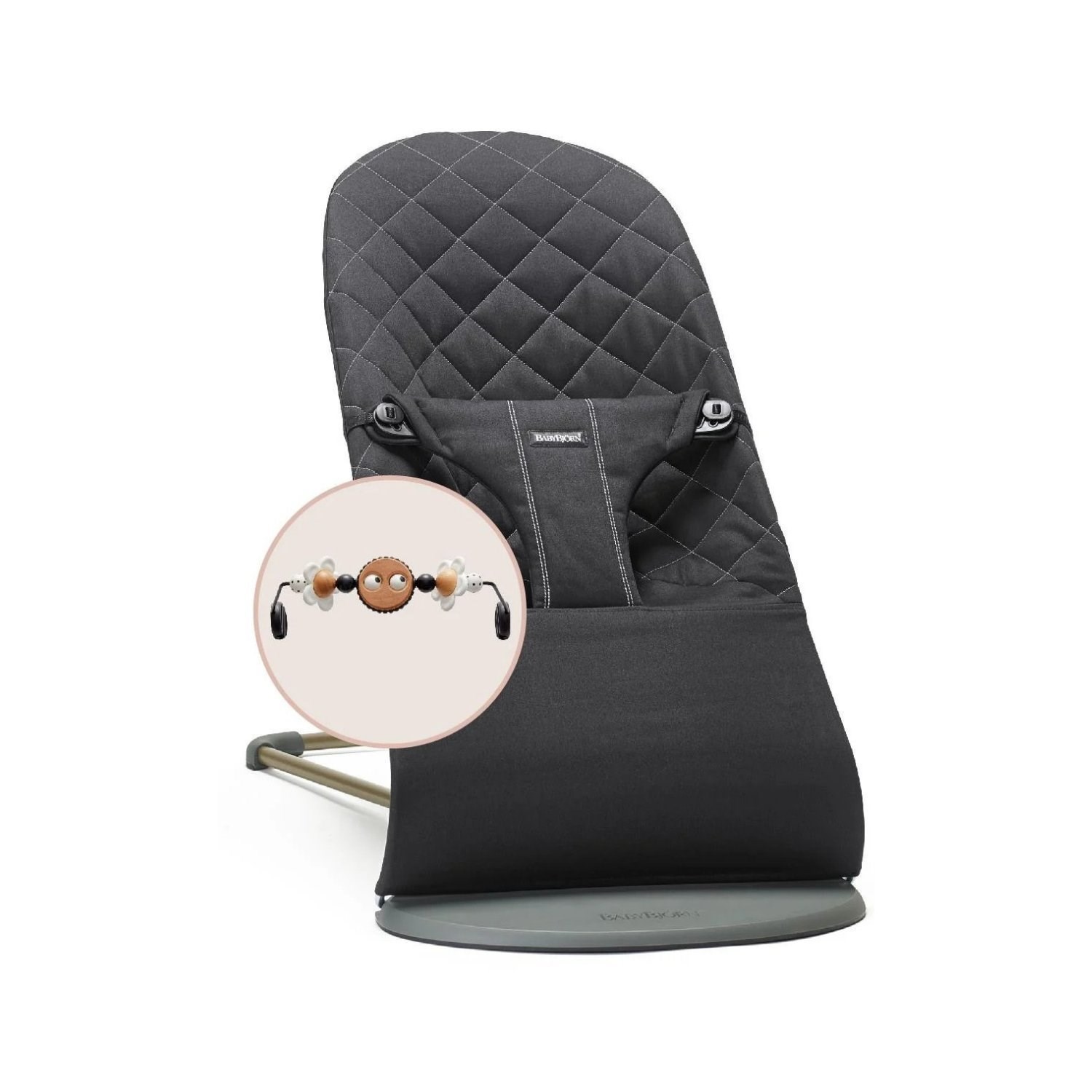 BabyBjörn Black White Oyuncaklı Bliss Ana Kucağı