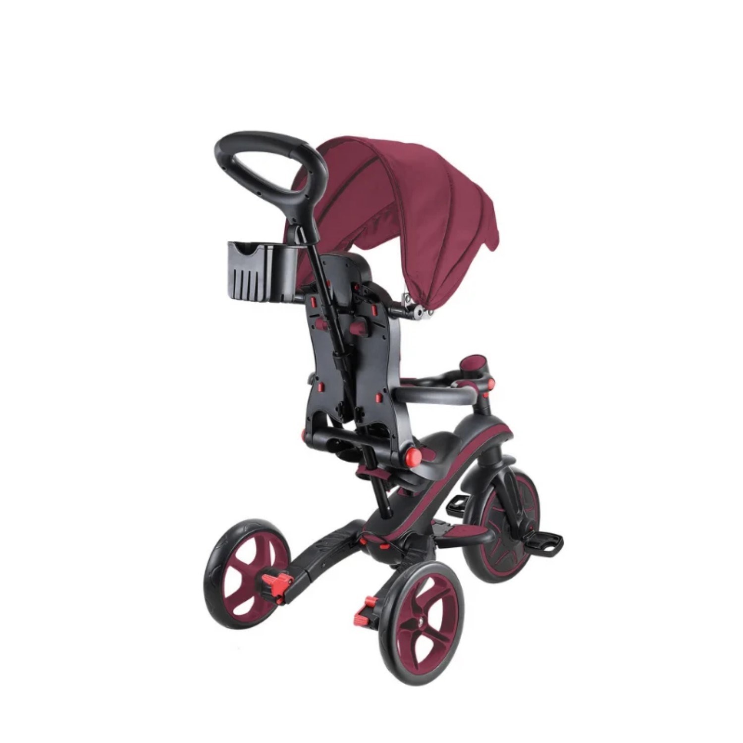 Globber Explorer 4 in 1 Katlanabilir Bisiklet 732 Bordo