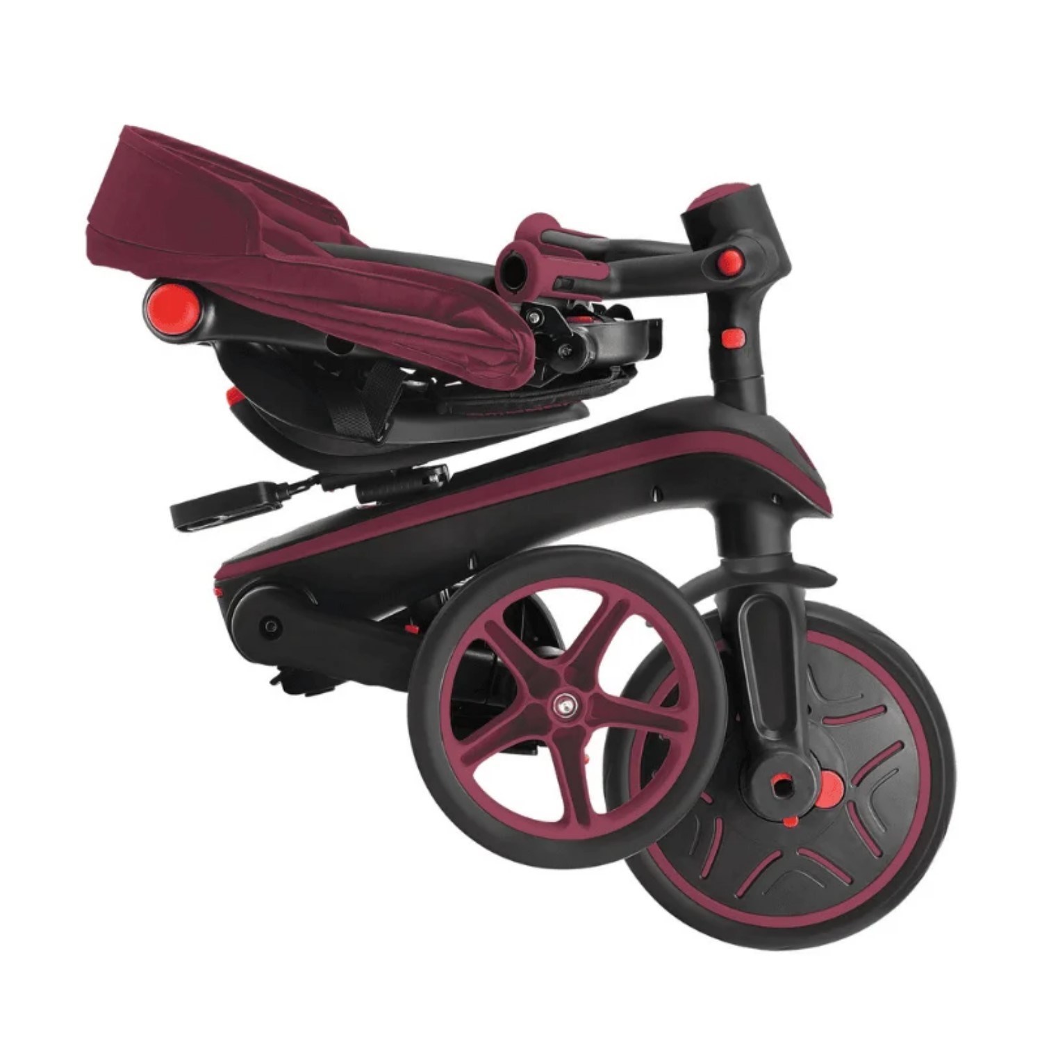 Globber Explorer 4 in 1 Katlanabilir Bisiklet 732 Bordo