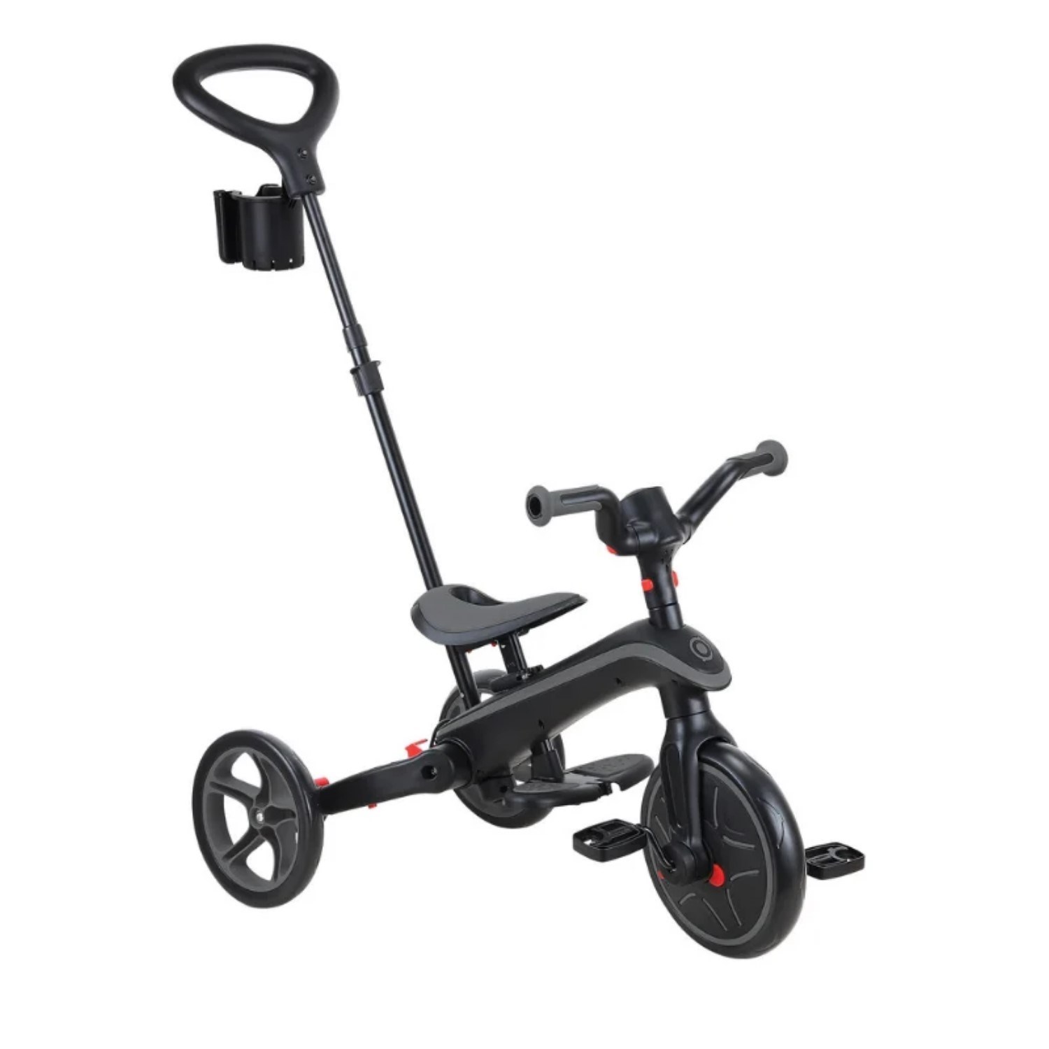 Globber Explorer 4 in 1 Katlanabilir Bisiklet 732 Siyah-Gri