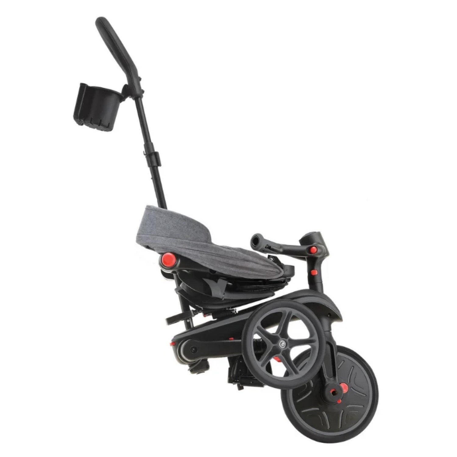 Globber Explorer 4 in 1 Katlanabilir Bisiklet 732 Siyah-Gri