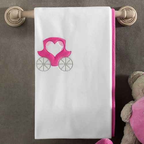 Kidboo Little Princess Polar Bebek Battaniyesi Beyaz