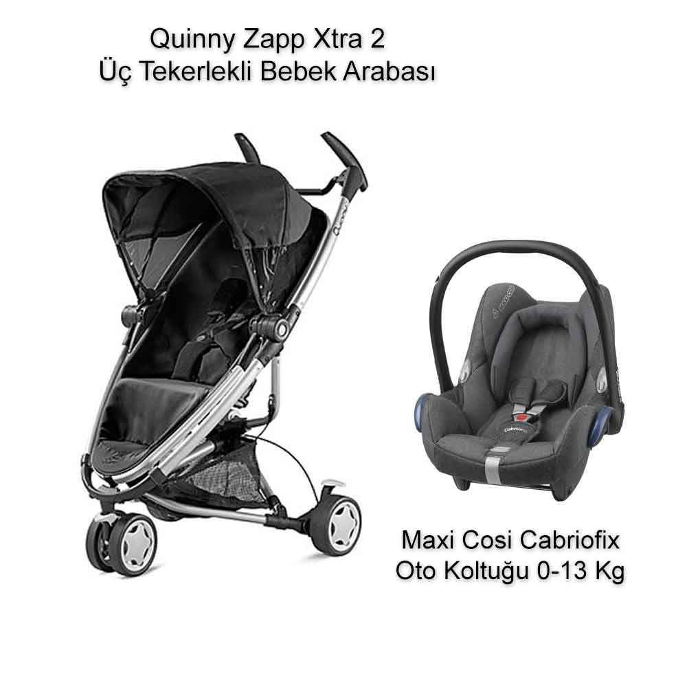 Quinny Zapp Xtra 2 Bebek Arabası Kampanyası Sparkling Grey ...