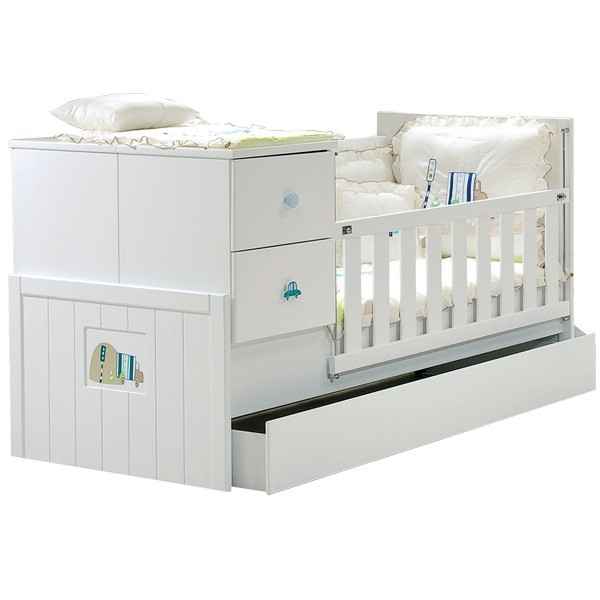 Meltem 9011 Traffic Bebek Karyolası Boy İlke Bebe