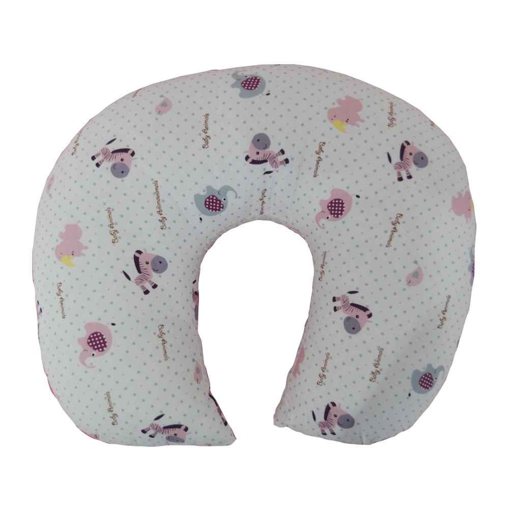 Moje Emzirme Minderi  Beyaz-Pembe