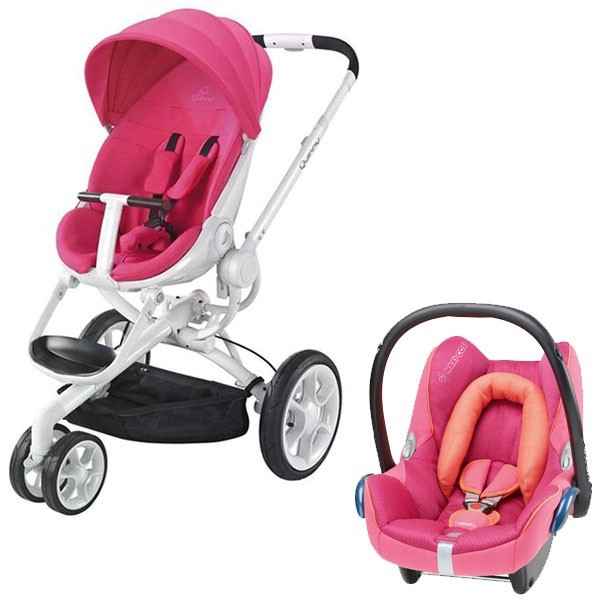 Quinny Mood Travel Bebek Arabası Kampanyası Pink