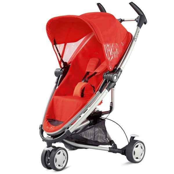 Quinny Zapp Xtra Üç Tekerlekli Bebek Arabası Red Revolution