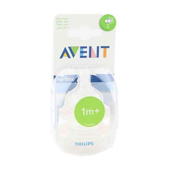 Philips Avent SCF 632/27 Biberon Emziği 2`li Yavaş Akış 