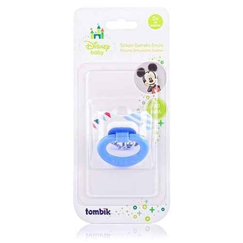 Tombik Disney Mickey Silikon Damaklı Emzik 0 M+ 