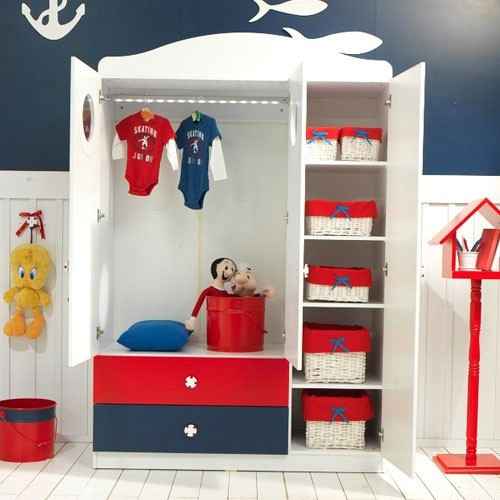 Belis Çapa Bebek Odası 3 Kapılı Dolap TR1985 