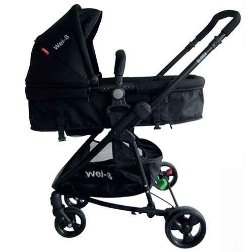 Wei-B WB1011 Gloria Travel Sistem Bebek Arabası Siyah
