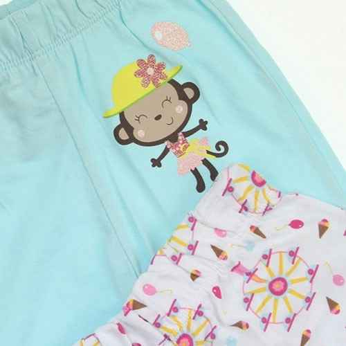 Wonder Kids Carnaval 2li Yazlık Pantolon Çok Renkli 