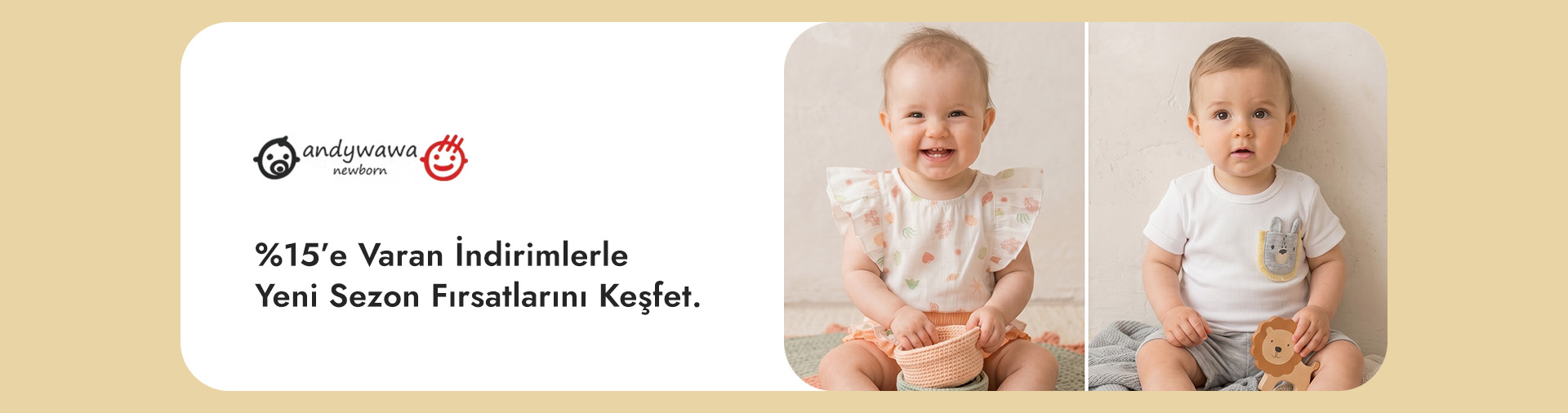 Andywawa Ürünlerinde İndirim