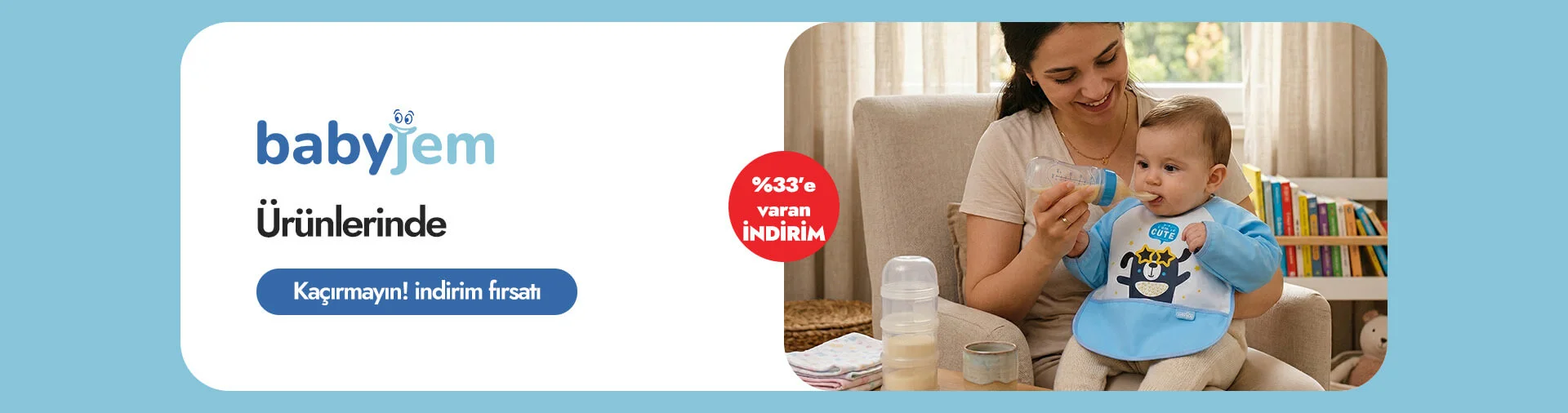 Babyjem Ürünlerinde İndirim