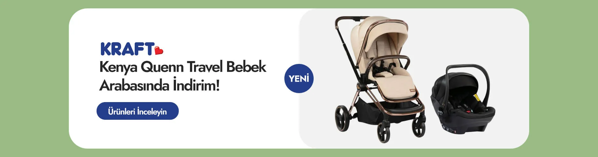 Kraft Quenn Bebek Arabası