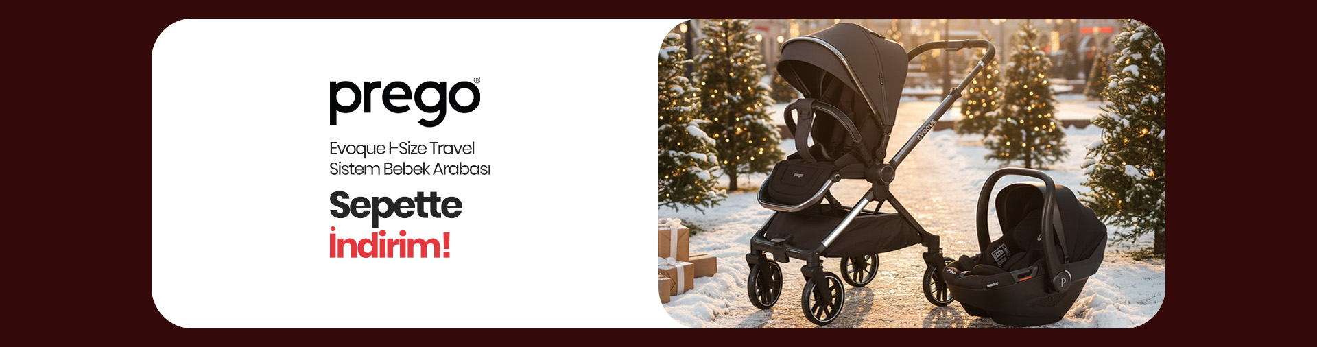 Prego Evoque Travel Sistem Bebek Arabası